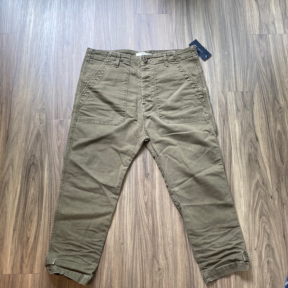 Fidelity denim capris NWT